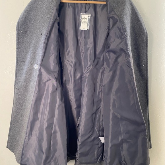 Belted Wool Blend Trench Coat - Picture 6 of 10